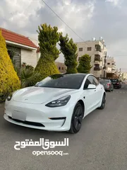  1 تيسلا مودل 3  موديل 2023 فحص 4 جيد فحص اوتوسكور B+  TESLA MODEL 3 2023