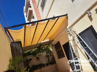  2 مظلة متحركة سحاب فتح و اغلاق يدوي