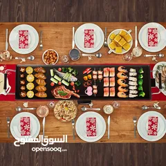  4 جريل كهربائي صاج بار ضخم فندقي  تيفال.لشوي اللحوم و الاسماك و الخضار /اقتصادي جدا طول 90 سم 1800واط