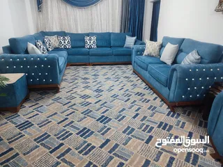  2 طقم كنب ثقيل 10 مقاعد للبيع