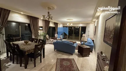  7 شقة فاخرة للبيع في أجمل مواقع خلدا - العوجانية  - قرب الهمشري طابق ثاني 250م تشطيب سوبر ديلوكس