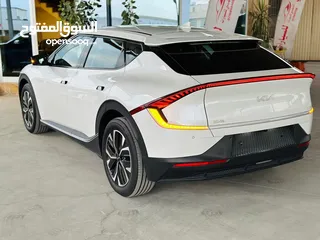  6 كيا EV6 وارد كوريا 2022 فحص كامل كرت ابيض ممشى 70 الف KM استخدام شخصي