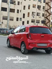  9 كيا مورنينج موديل 2022 فحص كامل جمرك حديث لون احمر ماتور cc1000