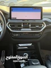  14 BMW x3 30e ترخيص 2022 ترخيص  محرك 2000 هايبرد plug in/يقطع على الشحنه 30 كيلو متر  293 حصان
