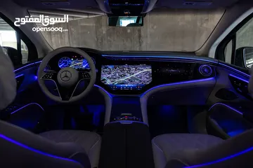  29 للبيع  مرسيدس MERCEDES EQS 580 SUV 4MATIC  موديل 2023  كهربائية بالكامل  7 مقاعد  فل كامل
