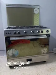  3 بتجاز فرن غاز 5 عيون كهربا +غاز شغال ممتاز