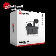  4 سماعات فانتيك اصلي بلوتوث Fantech TWS Bluetooth Wireless Wave 10 TW10 Built-in Microphone