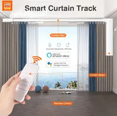  2 محرك ذكي لتحكم آلي بالستائر Smart Motor for Automated Curtain Control