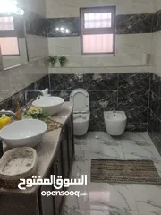  29 بيت مستقل  4 غرف نوم ماستر روم 4 واجهات حجر بلكونات صالات كراج خزان ماء تدفئه سور حديقه عزل اطلاله ح