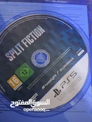  4 لعبه split fiction مستعمله أستعمال بسيط بحاله الوكاله
