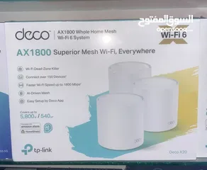  1 Tplink Deco X20 Ax1800 Mesh wifi