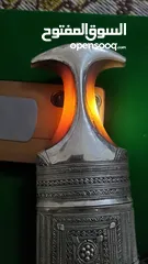  2 خنجر قرن زراف هندي قديمة
