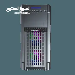  8 كيس جيمنغ  من جيماكس مضيئ رجب تصميم للحرارة GAMEMAX  GM-ONE RGB BK Case Gaming