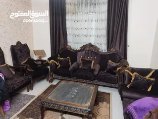  6 طقم كنب وجنابي وخزانه للبيع