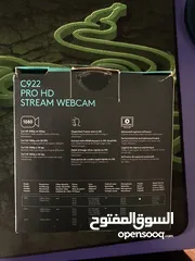  4 C922 pro HD STREAM WEBCAM