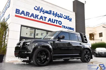  6 لاند روفر ديفندر بنزين بلاك ايديشن 2023 Land Rover Defender 110 P400 X-Dynamic SE Black Edition