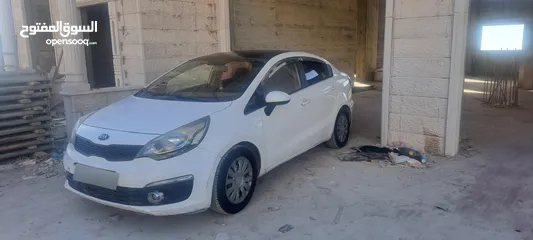  1 كيا برايد 2015 مكسور عليها 3 سنين ترخيص