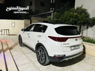  21 كيا سبورتاج 2020 سعر حرق فل كامل الإضافات لون أبيض عاجي محرك 2000 بانوراما تدفئة وتبريد مقاعد جنط19