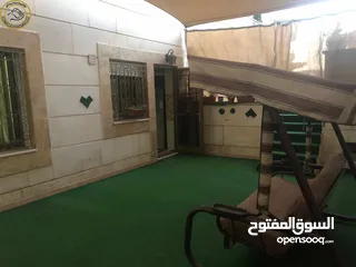  11 شقة أرضية فاخرة للبيع في تلاع العلي - خلف مستشفى تلاع العلي 175م مع ترسات 120م تشطيب سوبر ديلوكس
