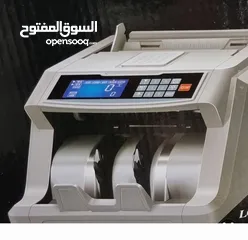  5 الة عد النقود الورقية موديل 6600 الأحدث في كشف تزوير أوراق النقود شاشة كبيرة ميزة تجميع قيمة الاوراق