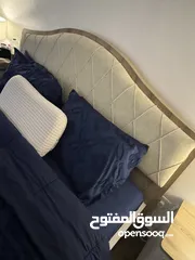  5 Bedroom set king size from home box with mattress from ikea  غرفة نوم و خزانة و ماتري من ايكيا للبيع