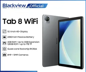 1 جديد تاب بلاك فيو Tab A8 7GB-128GB لدى سبيد سيل