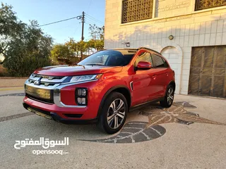  7 Mitsubishi ASX 2022 الفخمة تسيير شهر 10/2023 عداد 9000 كيلو وكفالة لسنة 2028