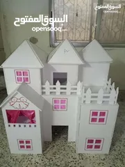  8 بيت باربي حجم كبير تركيب مستعمل للبيع