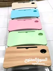  4 طاولة سيرفيس خشب