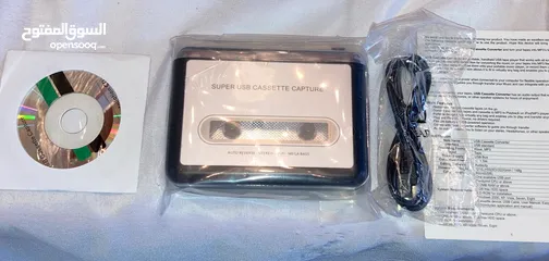  3 EZCAP Portable Tape USB Cassette to MP3 Converter Capture Audio Music Player