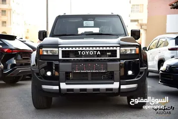  1 تويوتا برادو فاخرة بالشكل الجديد 2025 وارد الشركة المركزية