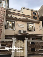  3 بيت للبيع 100متر شارع مستشفى العباس الاهلي