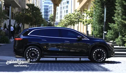  8 للبيع  مرسيدس MERCEDES EQS 580 SUV 4MATIC  موديل 2023  كهربائية بالكامل  7 مقاعد  فل كامل