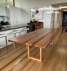  6 قطع من الخشب الطبيعي فاخرة في عنا كل الاحجام