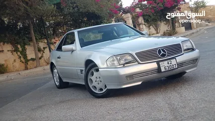  10 مرسيدس SL500 كشف موديل 1994 بحال الوكالة