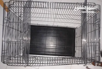  3 stainless steel cage 1 time use for S or M size pets only whatsapp in Description