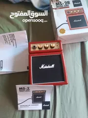  2 Marshall ms-2 micro amp  وارد بريطانيا صنع الفيتنام  سماعة قيتار الكتروني