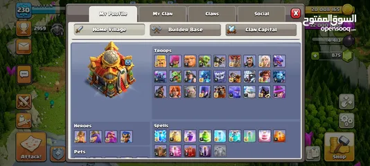  2 CLASH OF CLANS TH16 MAX ACCOUNT FOR SELL