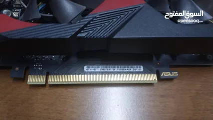  6 Asus NVIDIA Cerberus GTX1050 TI oc overclock 4GB مكسور السرعة مصنعياً فيه مجال بشيء بسيط