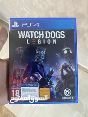  1 Watchdogs legion ps4 game used