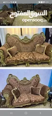  1 طقم كنب مع طاولات