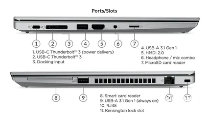  11 LENOVO THINKPAD T14 CORE I7 (11TH GEN) 1165G7 2.8GHZ UP TO 4.7GHZ 16GB 3200MHZ DDR4 RAM 512 GB SSD