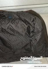  13 جاكيت جلد طبيعي ماركة ARMA ثقيل لون بني غامق مطفي مستعمل بحالة جيدة يلبس مقاس XL,L تم شراءه 400$