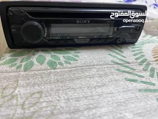  4 مسجل سياره سوني جديد Bluetooth + USB’s + cd بحاله جديده