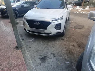  1 هونداي سنتافيه 2019 4*4 الجب يد اولا بسعر حرق 95000 ألف نقدا البدل وارد منبدل شباب
