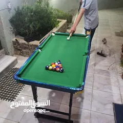  8 بلياردو بقواعد معدنية حجم 4قدم بسعر خاص وحصري