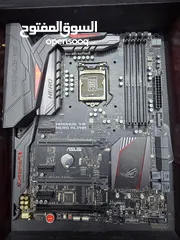  1 معالج i5 7600k و بورد ROG MAXIMUS VIII Hero