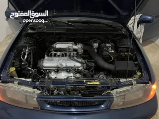  19 كيا سيفيا لون ازرق ميتالك نظيفه مع جنط 15 مميز كاوشوك وكاله غرفه نطيفه بطاريه جديده لسى كفالتها معها