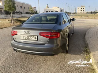  9 Audi A4 1.8 T 2015  فحص كااامل بحالة ممتازة وارد الوكالة الأردنية  فل اوبشن