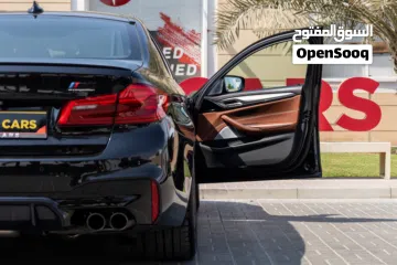  16 BMW M5 Competition M-Sport 2020 GCC under Agency Warranty and Service Contract